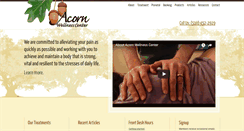 Desktop Screenshot of acornwellness.com